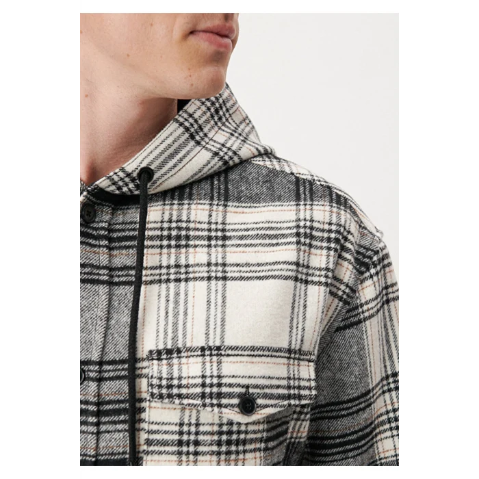 0210997-86281 KAPÜŞONLU KARELİ GÖMLEK