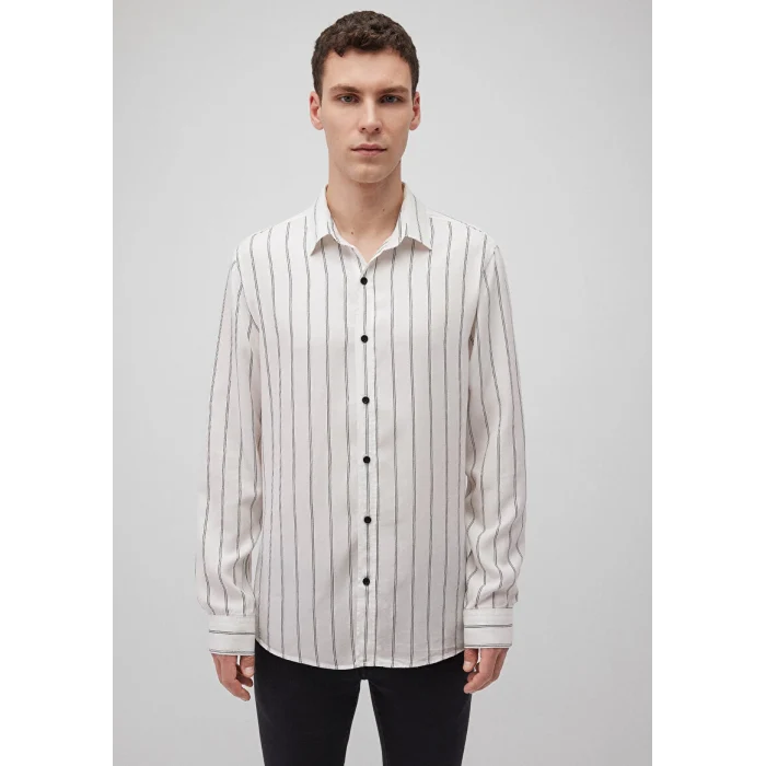 0211222-620 ÇİZGİLİ GÖMLEK