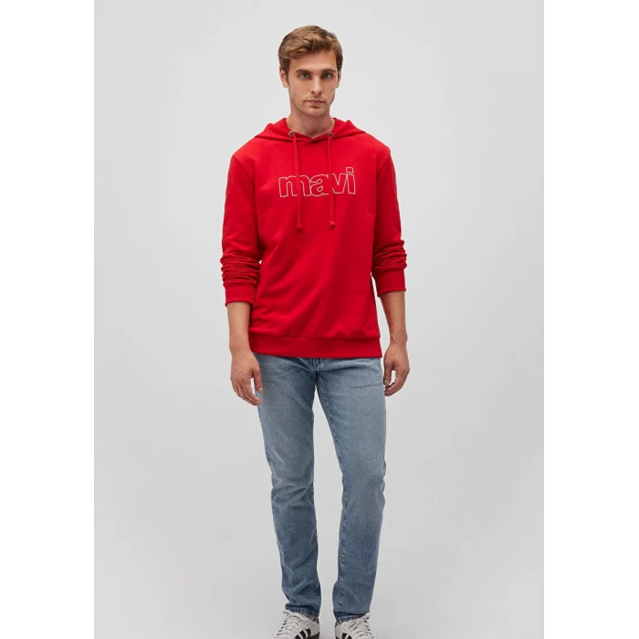 065606-82054 LOGO KAPÜŞONLU SWEATSHIRT