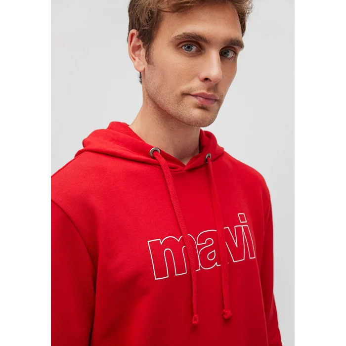 065606-82054 LOGO KAPÜŞONLU SWEATSHIRT