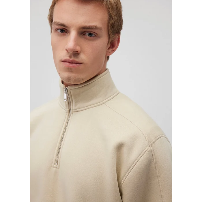 0S10016-70322 YARIM FERMUARLI SWEATSHIRT