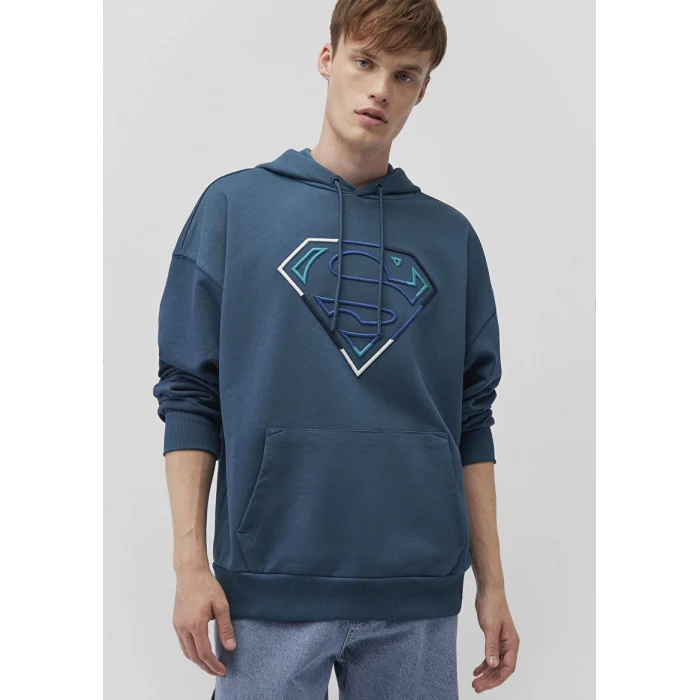 0S10189-70764 SUPERMAN KAPÜŞONLU SWEATSHIRT