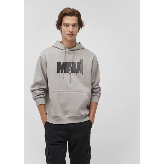 0S10199-70093 MAVİ BASKILI SWEATSHIRT