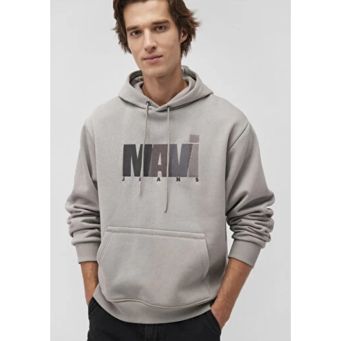 0S10199-70093 MAVİ BASKILI SWEATSHIRT