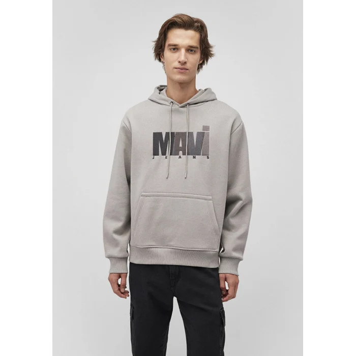 0S10199-70093 MAVİ BASKILI SWEATSHIRT