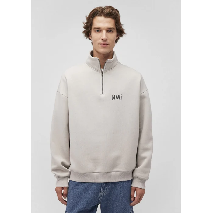 0S10208-70074 YARIM FERMUARLI SWEATSHIRT