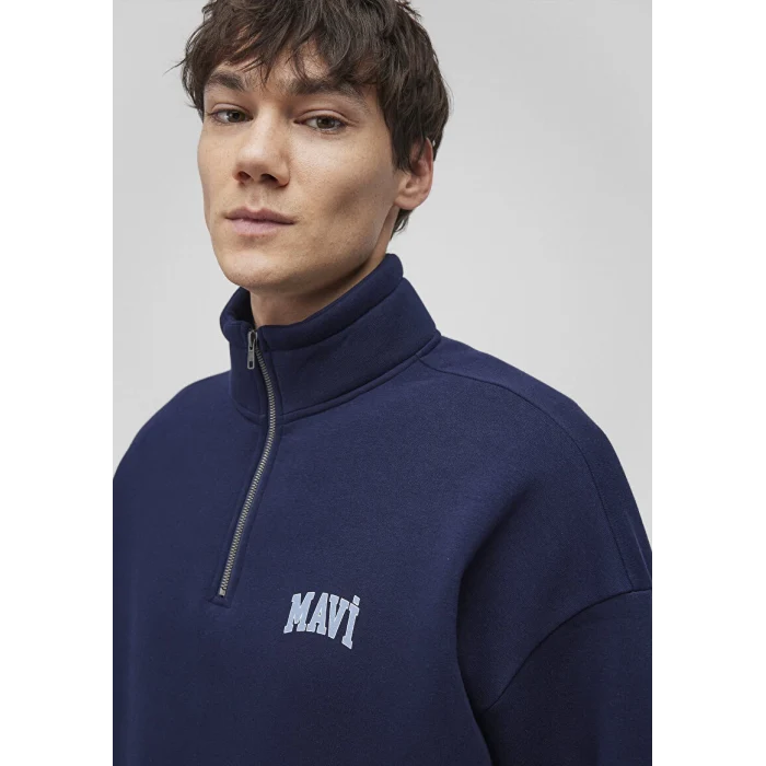 0S10208-70497 YARIM FERMUARLI SWEATSHIRT