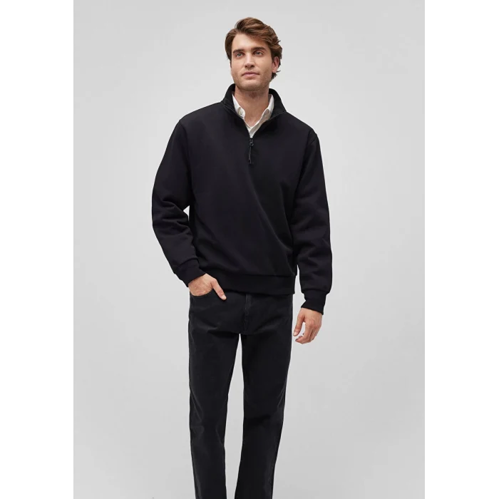 0S10278-900 YARIM FERMUARLI SWEATSHIRT