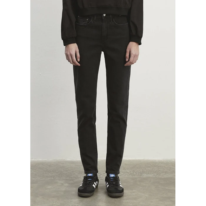 100277-35250 CINDY Mid Smoke Denim