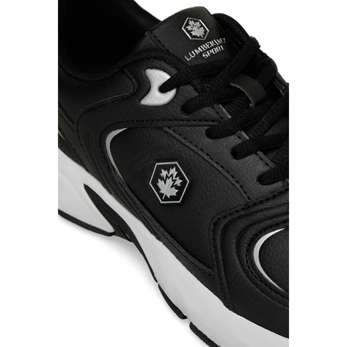 101782817 POL PU 4PR Siyah Erkek Sneaker