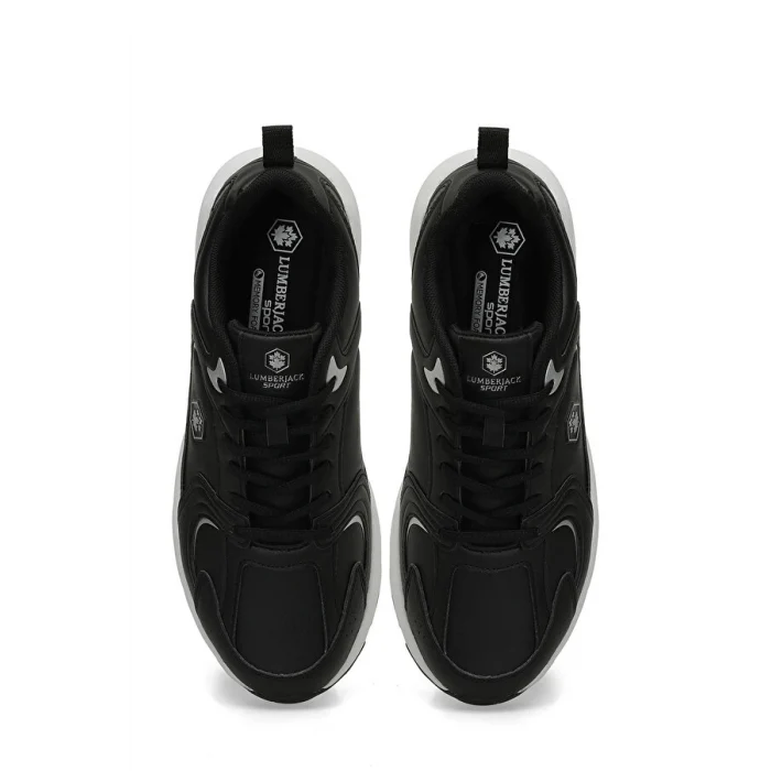 101782817 POL PU 4PR Siyah Erkek Sneaker