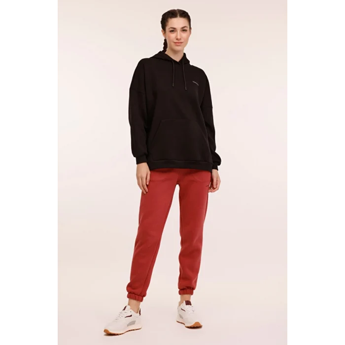 101783909 Lumberjack WB MARCIA 17 4PR Siyah Kadın Sweatshirt