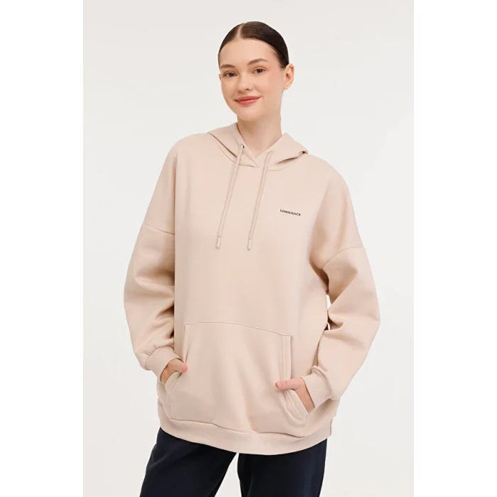 101783910 Lumberjack WB MARCIA 17 4PR Bej Kadın Sweatshirt