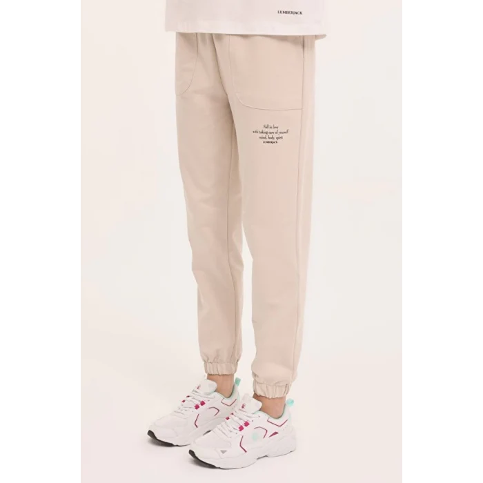 101783942 Lumberjack WL ANNA 22CT1170 4PR Bej Kadın Eşofman Altı