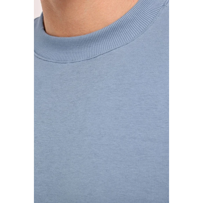 101813168 Lumberjack MB ROS 16HS108 4PR Mavi Erkek Sweatshirt