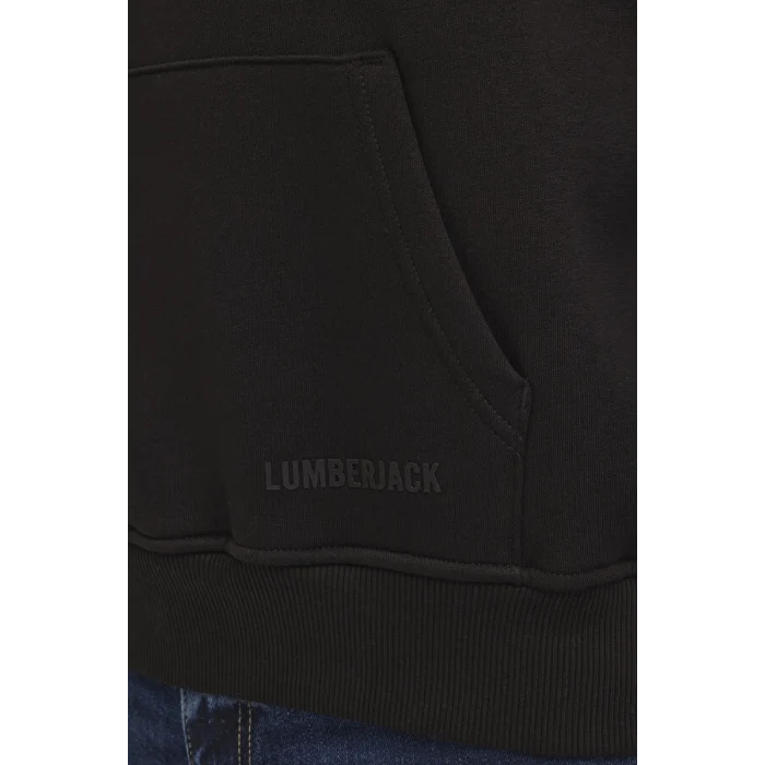 101813171 Lumberjack MB ROS 17HS109 4PR Siyah Erkek Sweatshirt