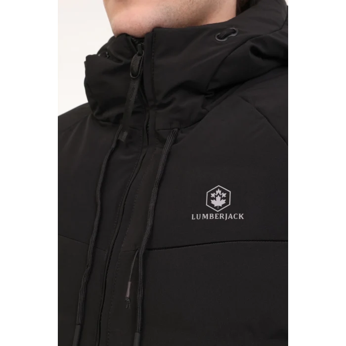 101813358 Lumberjack ML ACELIN COAT 4PR Siyah Erkek Kısa Kaban