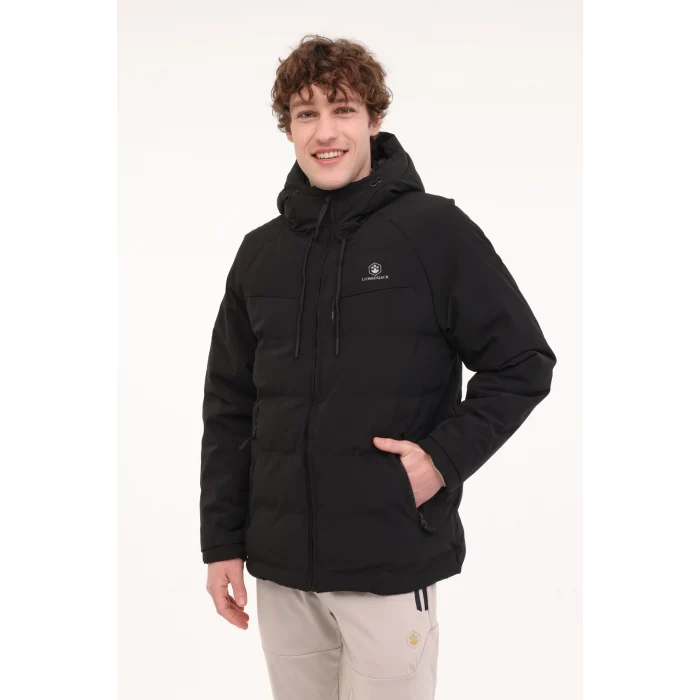 101813358 Lumberjack ML ACELIN COAT 4PR Siyah Erkek Kısa Kaban