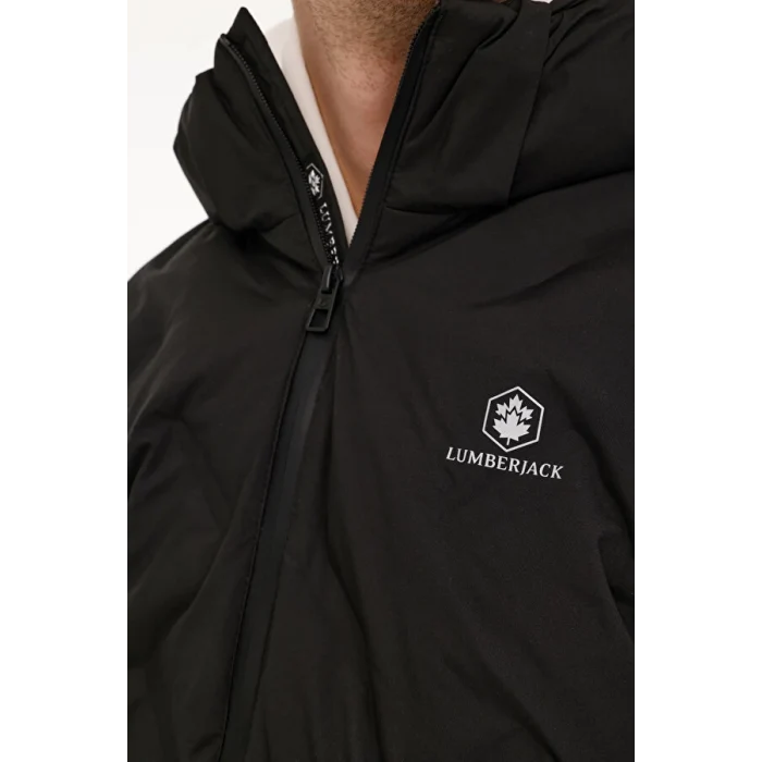 101813395 ML HENRY COAT 2SN17 4PR Siyah Erkek Kısa Kaban