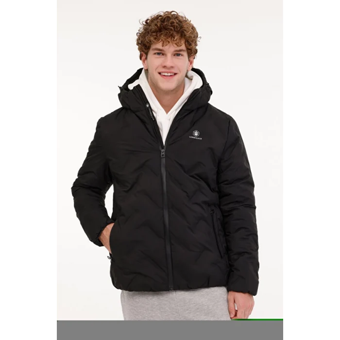 101813395 ML HENRY COAT 2SN17 4PR Siyah Erkek Kısa Kaban