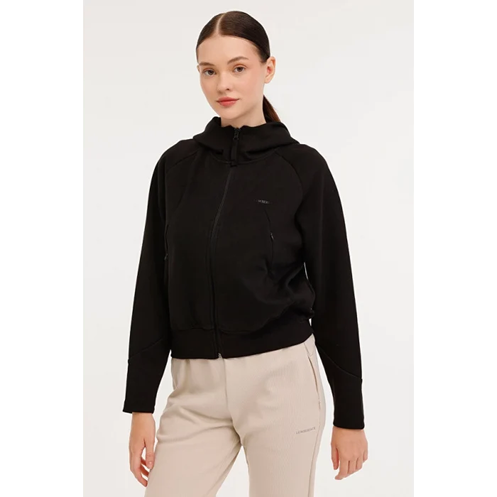 101813597 WL JOLIE 18SS319 4PR Siyah Kadın Eşofman Üstü