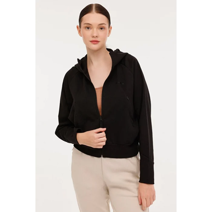 101813597 WL JOLIE 18SS319 4PR Siyah Kadın Eşofman Üstü