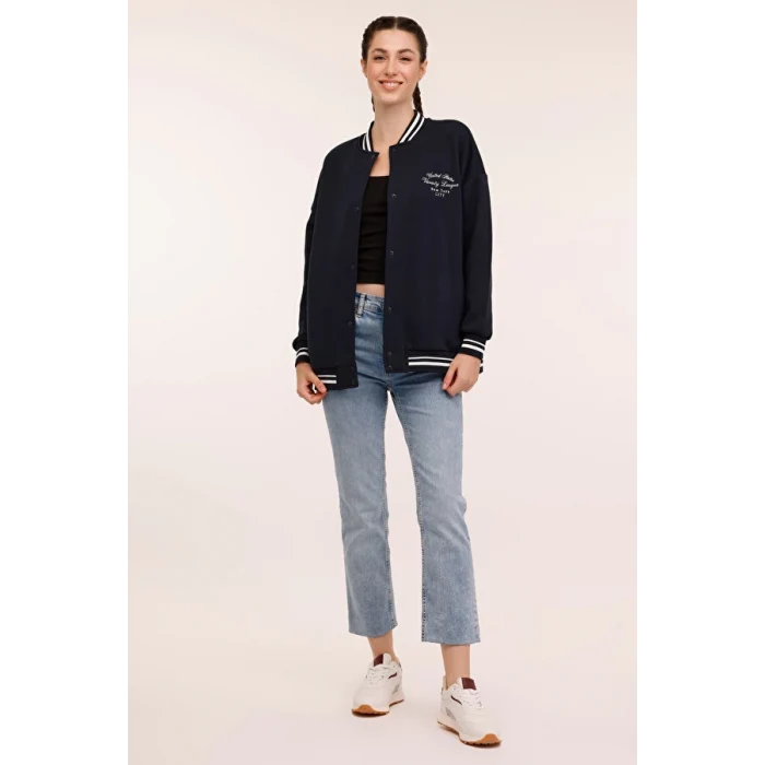 101875897 WL ESTY 18GF956 4PR Lacivert Kadın Eşofman Üstü