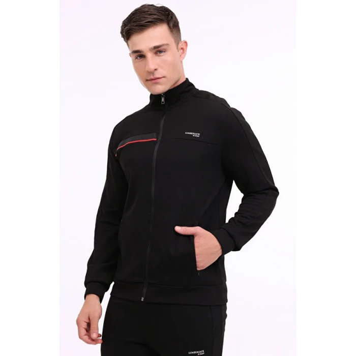 101888071 ML RENATO 18ITL1013 4PR Siyah Erkek Eşofman Üstü