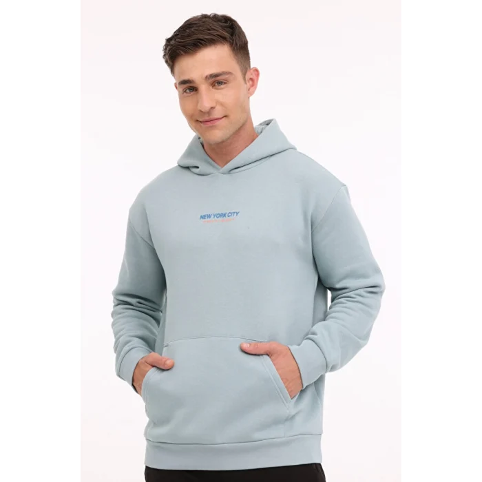 101889522 Lumberjack ML GREYS 17URB2015 4PR Mavi Erkek Sweatshirt