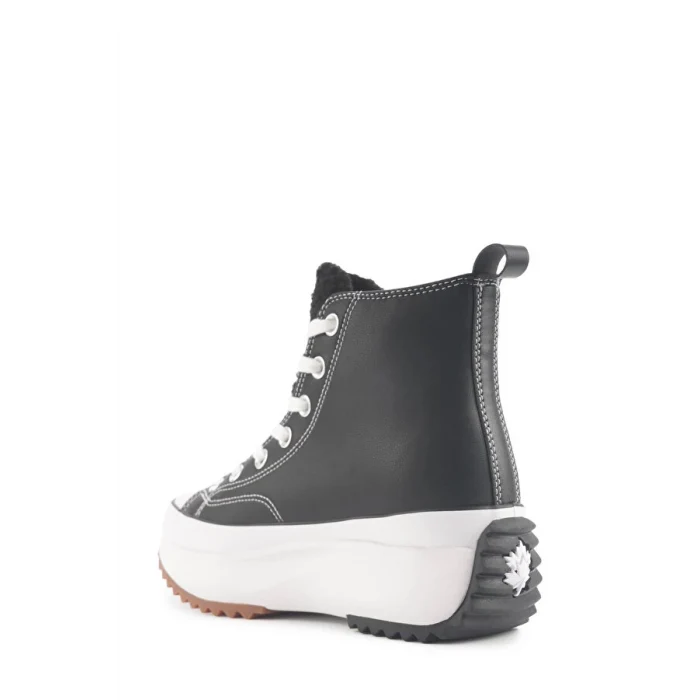 101893217 LAILA WT HI 4PR Siyah Kadın Sneaker Bot