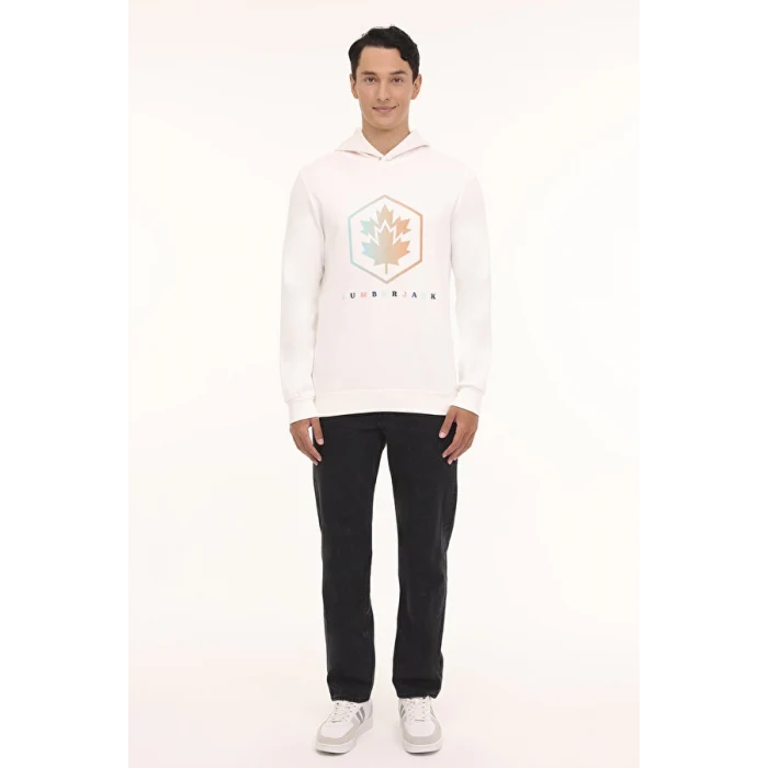 101894337 ML GRASS 17URB2014 4PR Ekru Erkek Sweatshirt