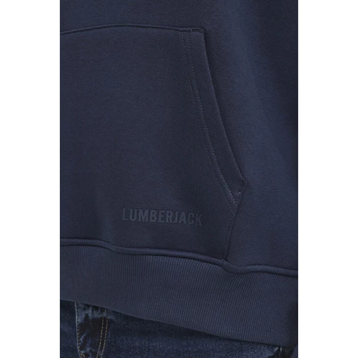 101899129 Lumberjack MB ROS 17HS109 4PR Mavi Erkek Sweatshirt