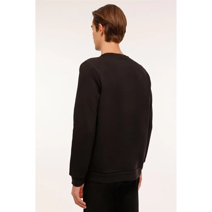 101899184 Lumberjack ML ARON 16SD4001 4PR Siyah Erkek Sweatshirt