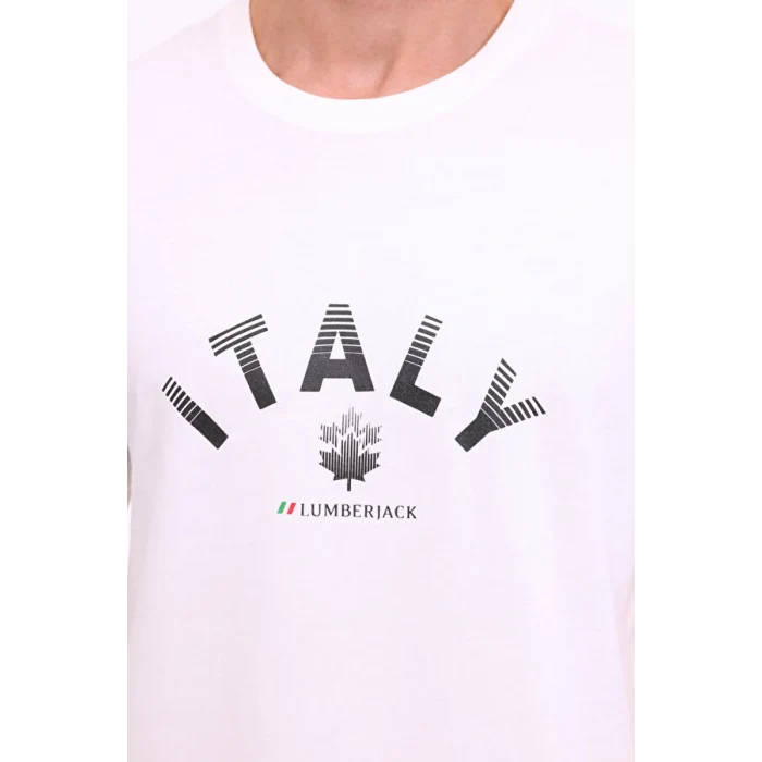 101899188 ML AUSTIN 11SD1044 4PR Beyaz Erkek Kısa Kol T-Shirt