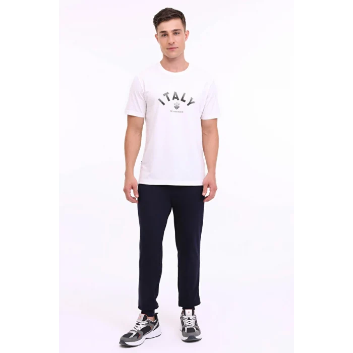 101899188 ML AUSTIN 11SD1044 4PR Beyaz Erkek Kısa Kol T-Shirt