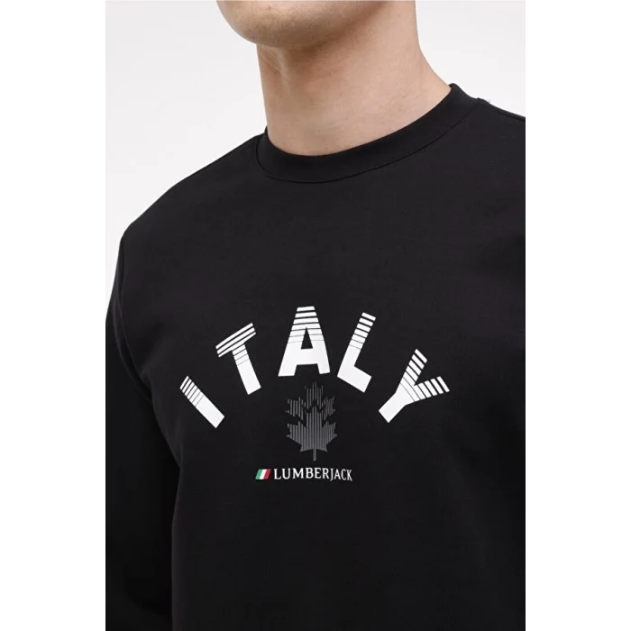 101899205 ML ROBERT 16ITLY72 4PR Siyah Erkek Sweatshirt