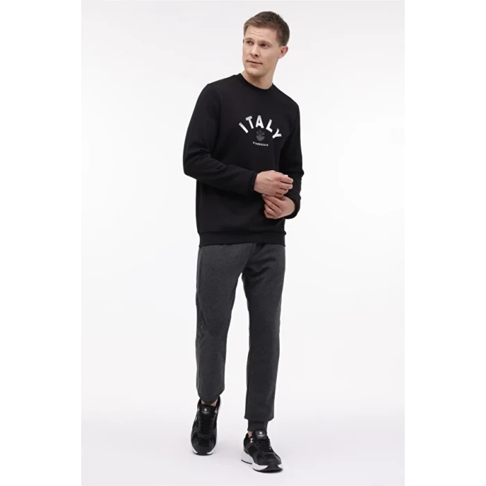 101899205 ML ROBERT 16ITLY72 4PR Siyah Erkek Sweatshirt