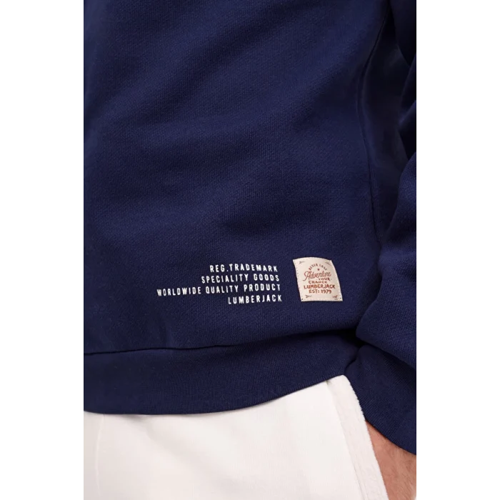 101913491 ML HECTOR 17URB1043 4PR Lacivert Erkek Sweatshirt