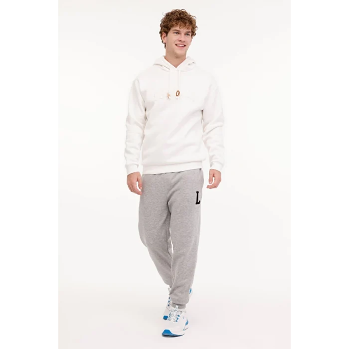 101913538 ML VOLCANO 17DNM2002 4PR Ekru Erkek Sweatshirt