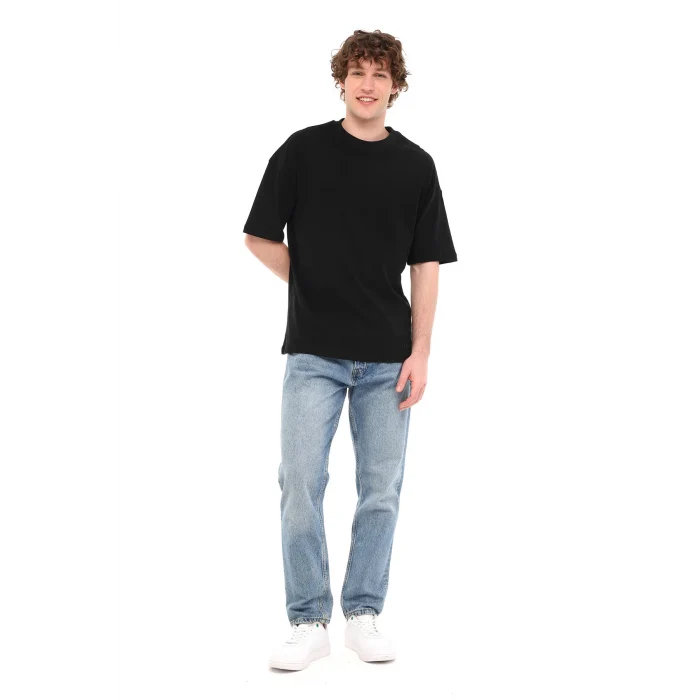 101939558 MB ROS 11HS113 5FX Siyah Erkek Kısa Kol T-Shirt