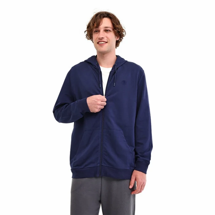 102024356 Lumberjack SN72 Erkek Lacivert Kapüşonlu Ceket 102024356