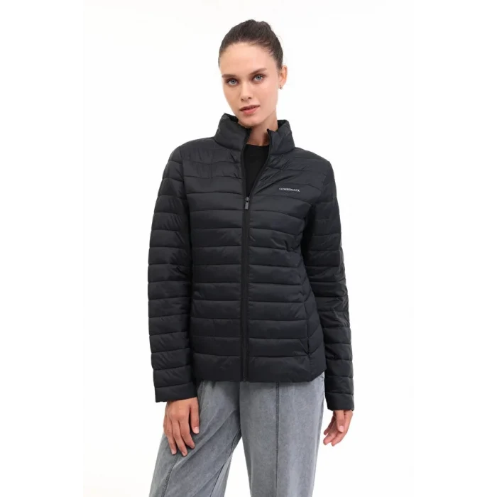 102026857 Lumberjack WB PADDED 1SN28 5PR Siyah Kadın Mont