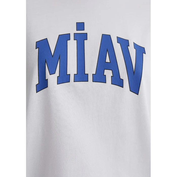 1612457-620 Miav Baskılı Beyaz Tişört