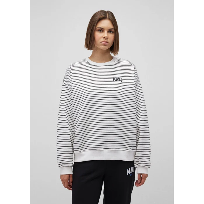 1S10100-85386 MAVİ BASKILI SWEATSHIRT