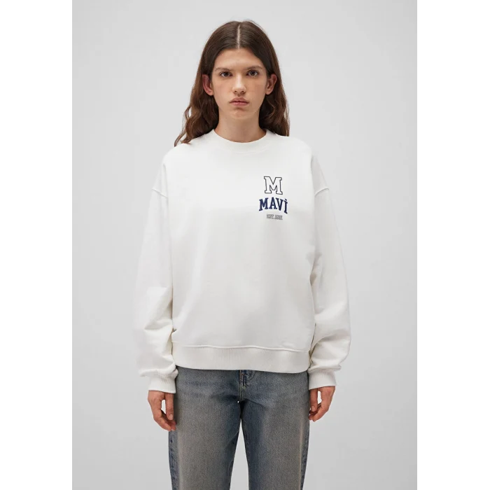 1S10148-70069 BISIKLET YAKA SWEATSHIRT