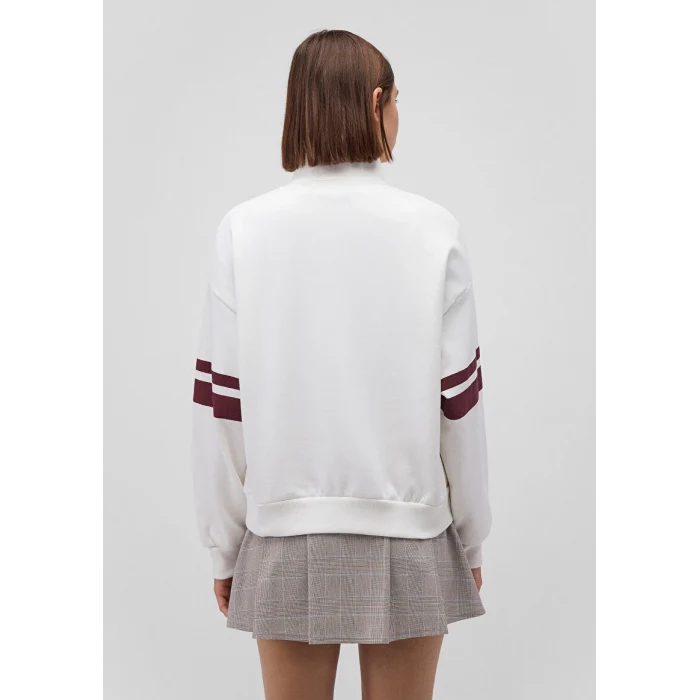 1S10171-70057 YARIM FERMUARLI SWEATSHIRT