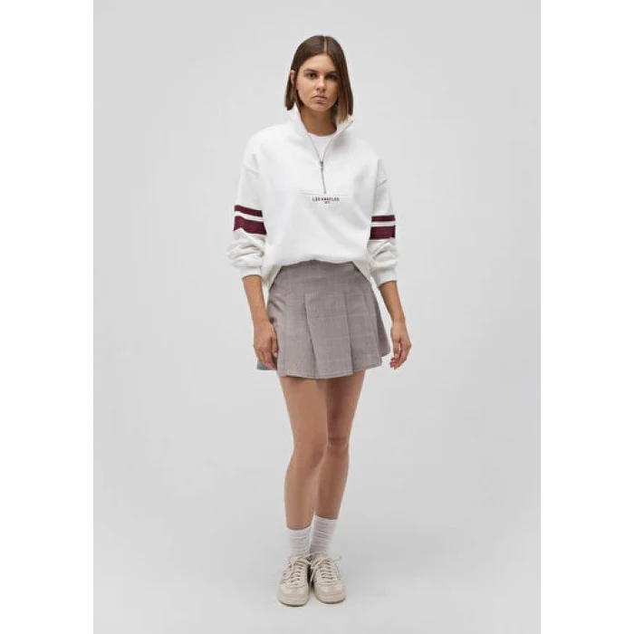1S10171-70057 YARIM FERMUARLI SWEATSHIRT