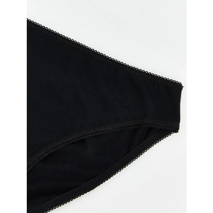 LCW DREAM Siyah Düz Bikini Külot 3lü