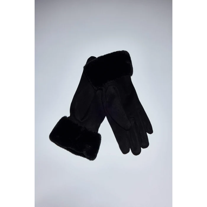 Defacto R7076AZBK27 Siyah Kadın Eldiven