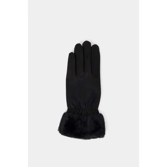 Defacto R7076AZBK27 Siyah Kadın Eldiven